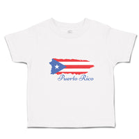 Cute Toddler Clothes Flag of Puerto Rico Usa Toddler Shirt Baby Clothes Cotton