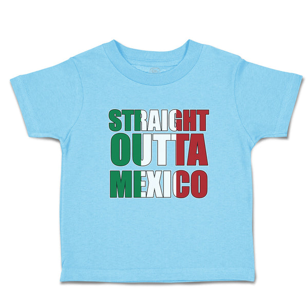 Cute Toddler Clothes Flag of Mexico Toddler Shirt Baby Clothes Cotton