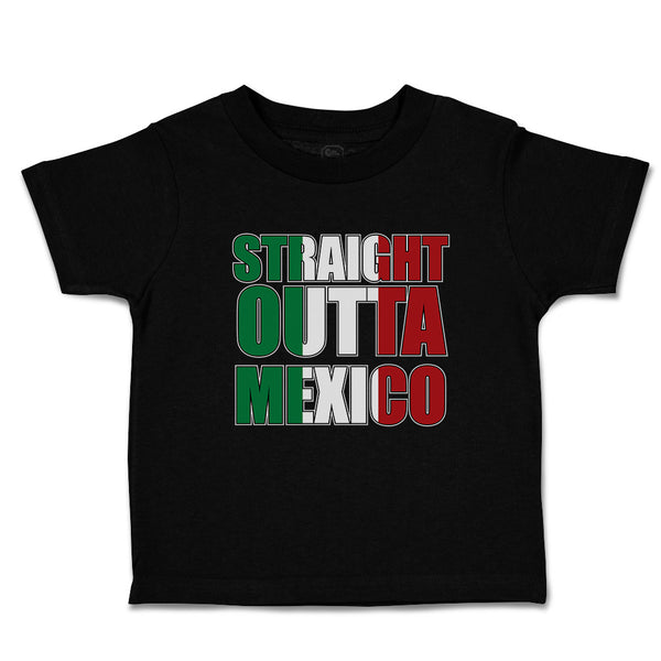 Cute Toddler Clothes Flag of Mexico Toddler Shirt Baby Clothes Cotton