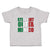 Cute Toddler Clothes Flag of Mexico Toddler Shirt Baby Clothes Cotton