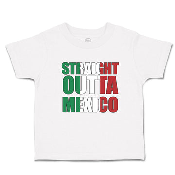Cute Toddler Clothes Flag of Mexico Toddler Shirt Baby Clothes Cotton