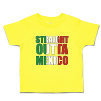 Cute Toddler Clothes Flag of Mexico Toddler Shirt Baby Clothes Cotton