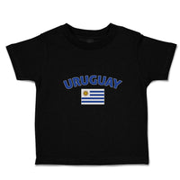 Cute Toddler Clothes Flag of Uruguay Usa Toddler Shirt Baby Clothes Cotton