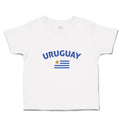 Cute Toddler Clothes Flag of Uruguay Usa Toddler Shirt Baby Clothes Cotton