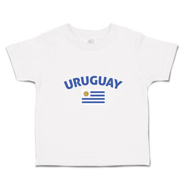 Cute Toddler Clothes Flag of Uruguay Usa Toddler Shirt Baby Clothes Cotton