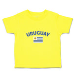 Cute Toddler Clothes Flag of Uruguay Usa Toddler Shirt Baby Clothes Cotton