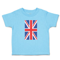 Cute Toddler Clothes National Flag of United Kingdom Great Britian Toddler Shirt