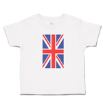 Cute Toddler Clothes National Flag of United Kingdom Great Britian Toddler Shirt