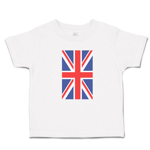 Cute Toddler Clothes National Flag of United Kingdom Great Britian Toddler Shirt