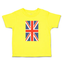 Cute Toddler Clothes National Flag of United Kingdom Great Britian Toddler Shirt