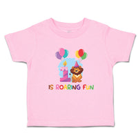 Toddler Clothes Birthday Celebration 1 Roaring Fun Lion Along Balloons Cotton