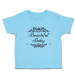 Toddler Clothes Beautiful Baby with Pattern Design Toddler Shirt Cotton