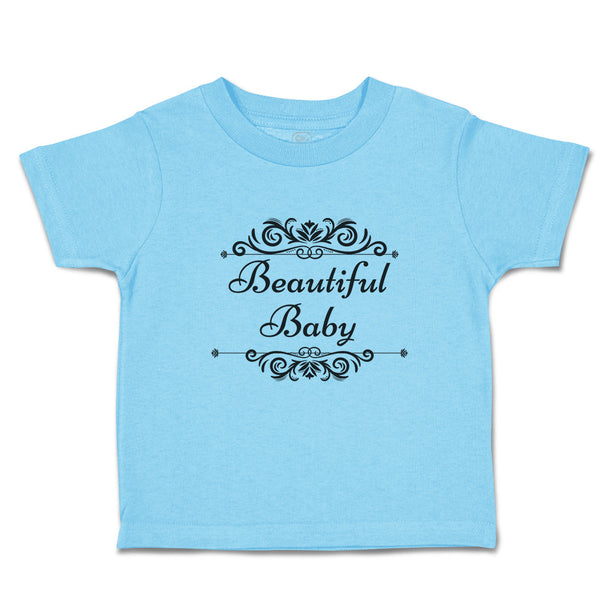 Toddler Clothes Beautiful Baby with Pattern Design Toddler Shirt Cotton