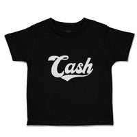 Toddler Clothes Cash Typography Words Toddler Shirt Baby Clothes Cotton