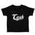Toddler Clothes Cash Typography Words Toddler Shirt Baby Clothes Cotton