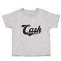 Toddler Clothes Cash Typography Words Toddler Shirt Baby Clothes Cotton