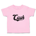 Toddler Clothes Cash Typography Words Toddler Shirt Baby Clothes Cotton