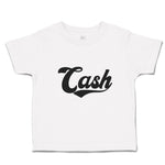 Toddler Clothes Cash Typography Words Toddler Shirt Baby Clothes Cotton