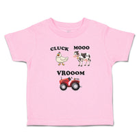 Cluck Mooo Vrooom with Farmer Tractor, Hen and Cow
