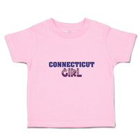 Connecticut Girl with Monogram and Little Hearts