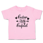 Cuter than Cupid with Black Hearts and Arrow