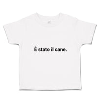 Toddler Clothes E Stato Il Cane. Toddler Shirt Baby Clothes Cotton