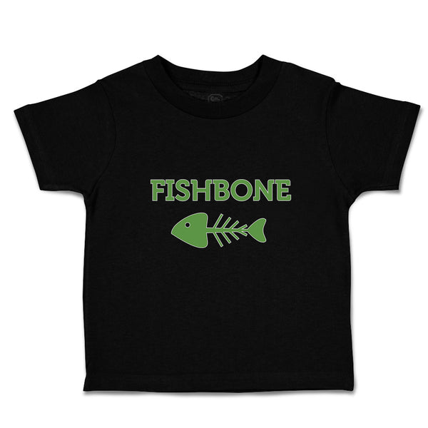 Toddler Clothes Fishbone Skeleton Symbol Toddler Shirt Baby Clothes Cotton