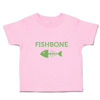 Toddler Clothes Fishbone Skeleton Symbol Toddler Shirt Baby Clothes Cotton