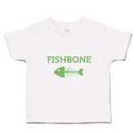 Toddler Clothes Fishbone Skeleton Symbol Toddler Shirt Baby Clothes Cotton