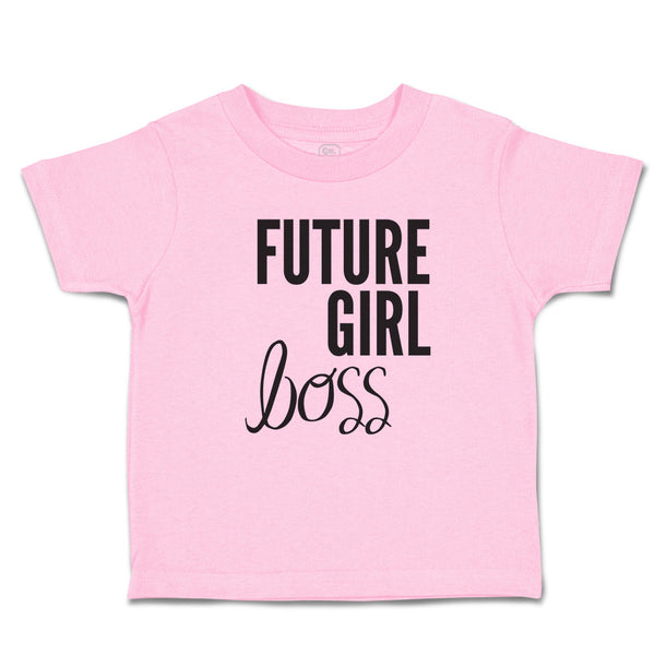 Toddler Girl Clothes Future Girl Boss Toddler Shirt Baby Clothes Cotton