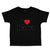 Toddler Clothes I Love Baba and Red Heart Symbol Toddler Shirt Cotton