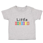 Toddler Clothes Little Rainbow Colours Toddler Shirt Baby Clothes Cotton