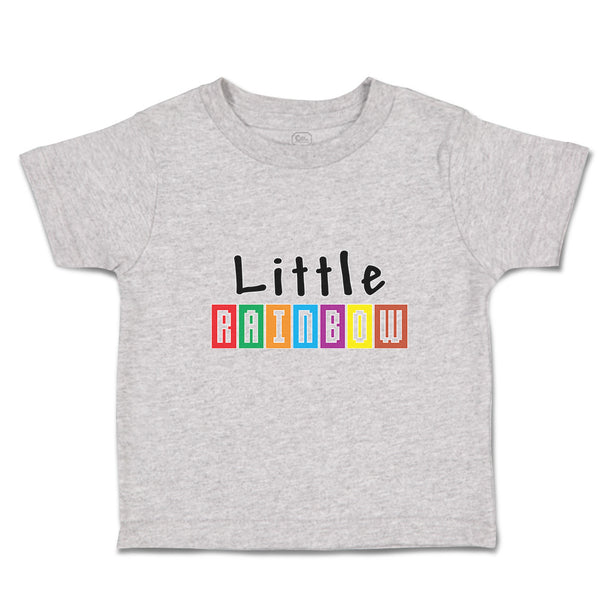 Toddler Clothes Little Rainbow Colours Toddler Shirt Baby Clothes Cotton