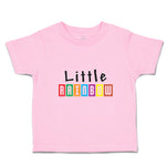 Toddler Clothes Little Rainbow Colours Toddler Shirt Baby Clothes Cotton