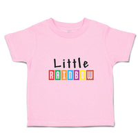 Toddler Clothes Little Rainbow Colours Toddler Shirt Baby Clothes Cotton