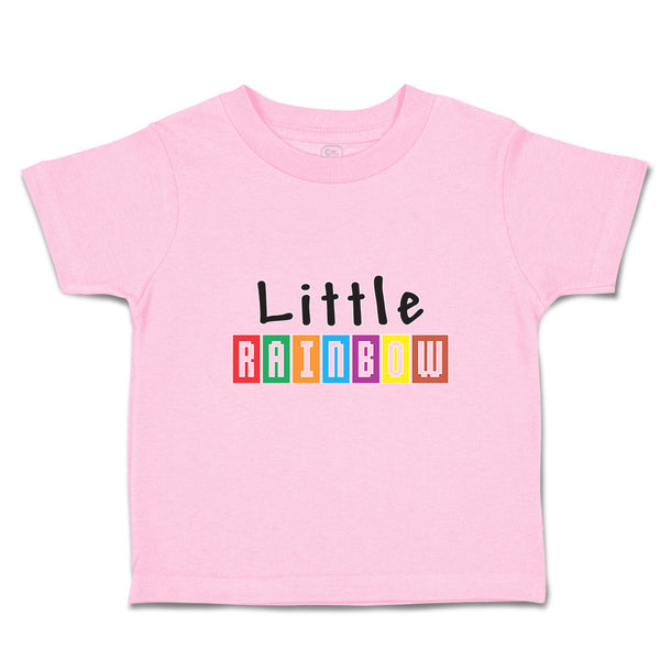 Toddler Clothes Little Rainbow Colours Toddler Shirt Baby Clothes Cotton