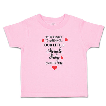 Toddler Clothes We'Re Excited to Announce Our Little Miracle Baby Is on The Way!
