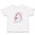 Toddler Girl Clothes Beautiful Unicorn on Clouds with Stars Toddler Shirt Cotton