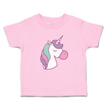 Toddler Girl Clothes Lovely Cute Sleepy Unicorn with Closed Eyes Toddler Shirt