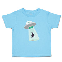 Cute Toddler Clothes Alien Attacking Outer Space Toddler Shirt Cotton