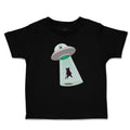 Cute Toddler Clothes Alien Attacking Outer Space Toddler Shirt Cotton