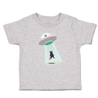 Cute Toddler Clothes Alien Attacking Outer Space Toddler Shirt Cotton