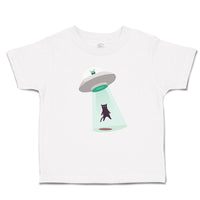 Cute Toddler Clothes Alien Attacking Outer Space Toddler Shirt Cotton