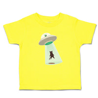 Cute Toddler Clothes Alien Attacking Outer Space Toddler Shirt Cotton