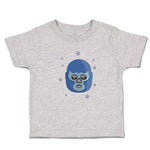 Cute Toddler Clothes Mask on Face Funny Monster Face with Little Stars Cotton