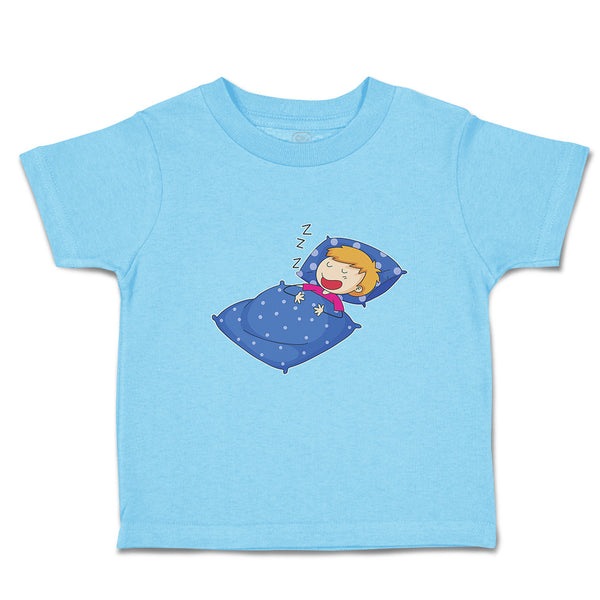 Boy Snoring While Sleeping
