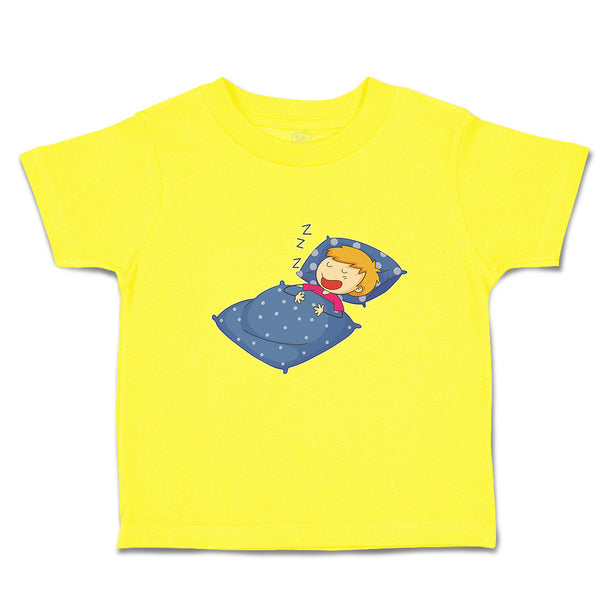 Cute Toddler Clothes Boy Snoring While Sleeping Toddler Shirt Cotton