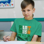 Part Irish All Trouble with Shamrock Leaf