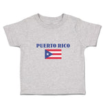 Cute Toddler Clothes American National Flag of Puerto Rico Usa Toddler Shirt