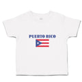 Cute Toddler Clothes American National Flag of Puerto Rico Usa Toddler Shirt